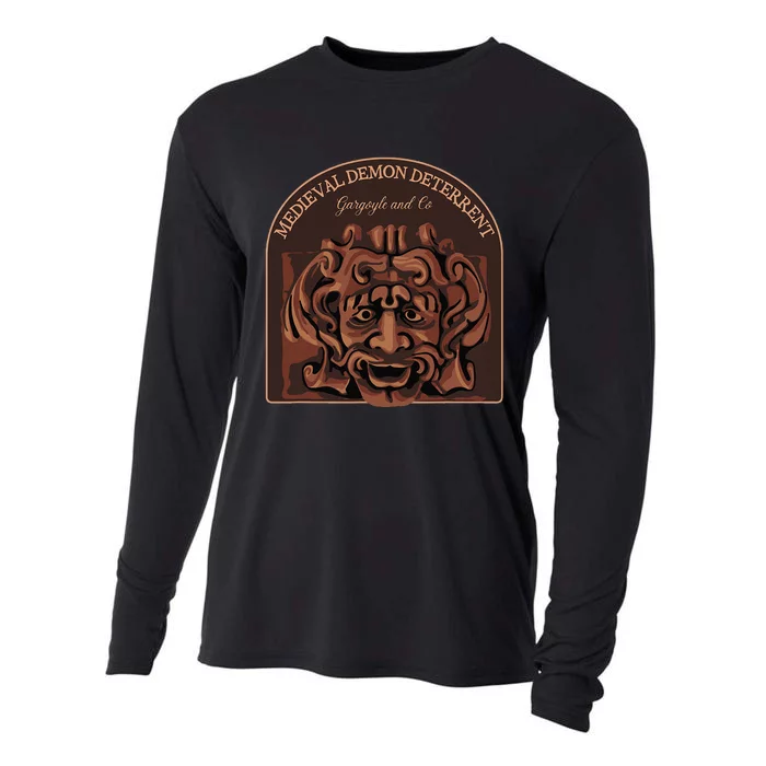 Gargoyle And Co Medieval Demon Deterrent Cooling Performance Long Sleeve Crew