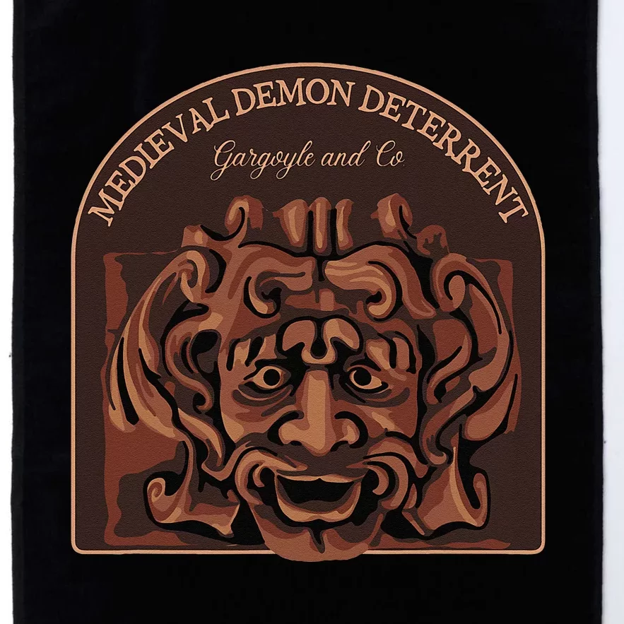 Gargoyle And Co Medieval Demon Deterrent Platinum Collection Golf Towel