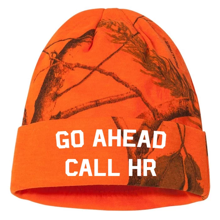 Go Ahead Call Hr Kati - 12in Camo Beanie