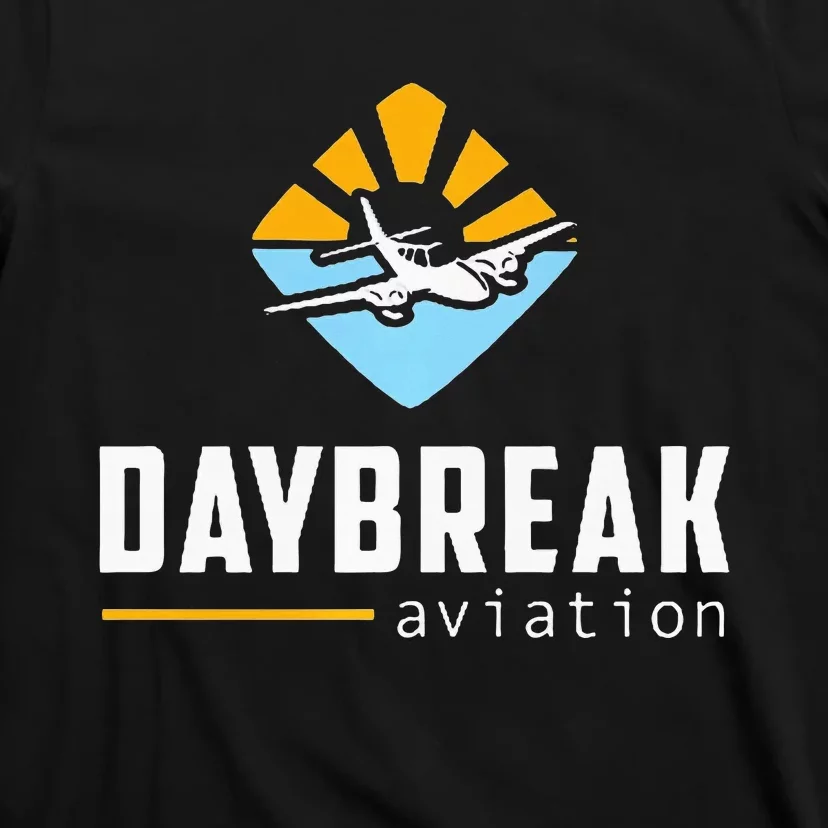 Gadsden Airport Diagram Daybreak Aviation T-Shirt