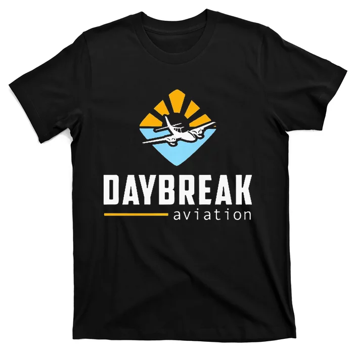 Gadsden Airport Diagram Daybreak Aviation T-Shirt