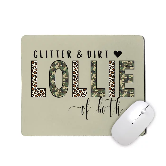 G And D Lollie Of Both Leopard Camo Mors Day Mousepad