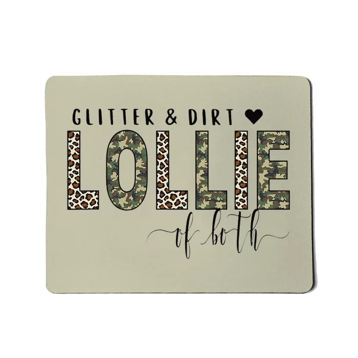 G And D Lollie Of Both Leopard Camo Mors Day Mousepad