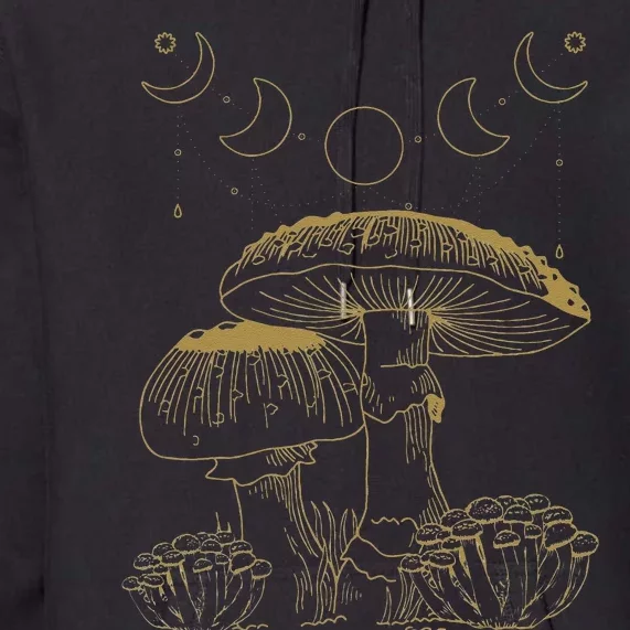 Goblincore Aesthetic Dark Academia Cottagecore Mushroom Premium Hoodie