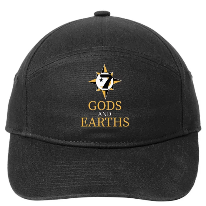 Gods And Earths Five Percent Nation Five Percenter 7-Panel Snapback Hat