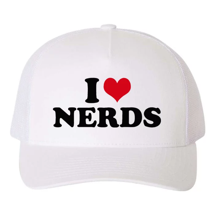 Geeky Affection for Nerds Yupoong Adult 5-Panel Trucker Hat