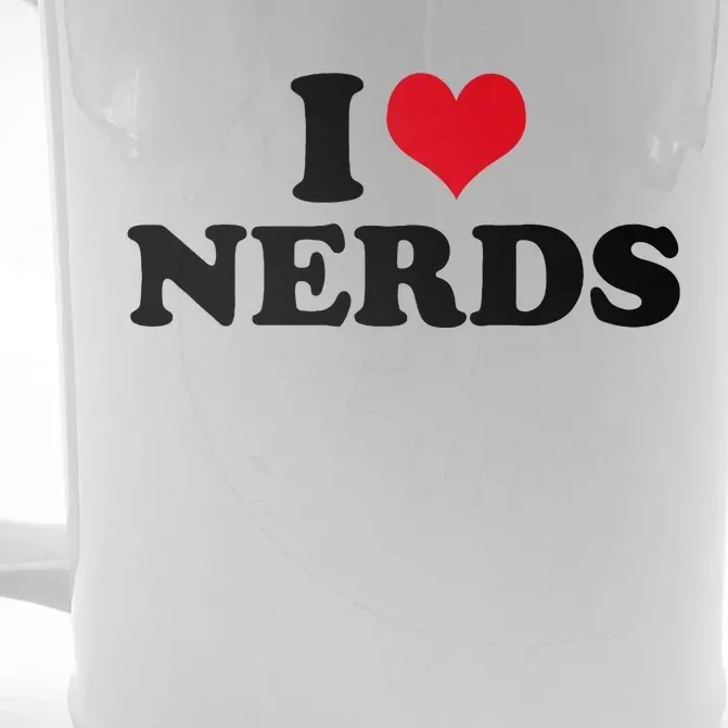 Geeky Affection for Nerds Front & Back Beer Stein