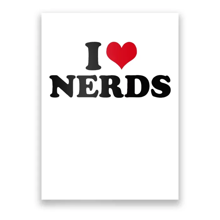 Geeky Affection for Nerds Poster