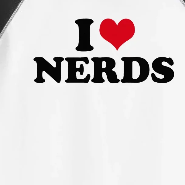 Geeky Affection for Nerds Toddler Fine Jersey T-Shirt