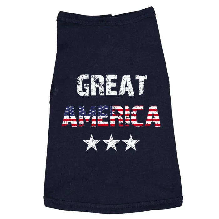 Great America | Flag America Vote Usa Doggie Tank