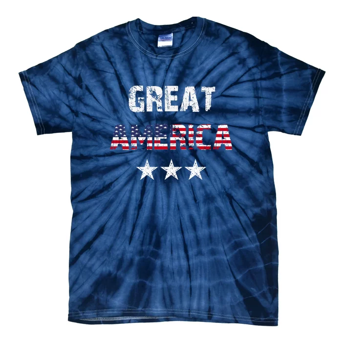 Great America | Flag America Vote Usa Tie-Dye T-Shirt