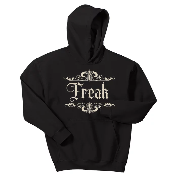 Goth Aesthetic Freak For Victorian Or Romantic Goth Kids Hoodie