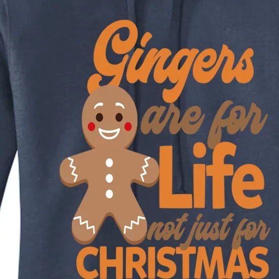 Gingers Are For Life Not Just For Christmas Gift Women's Pullover Hoodie