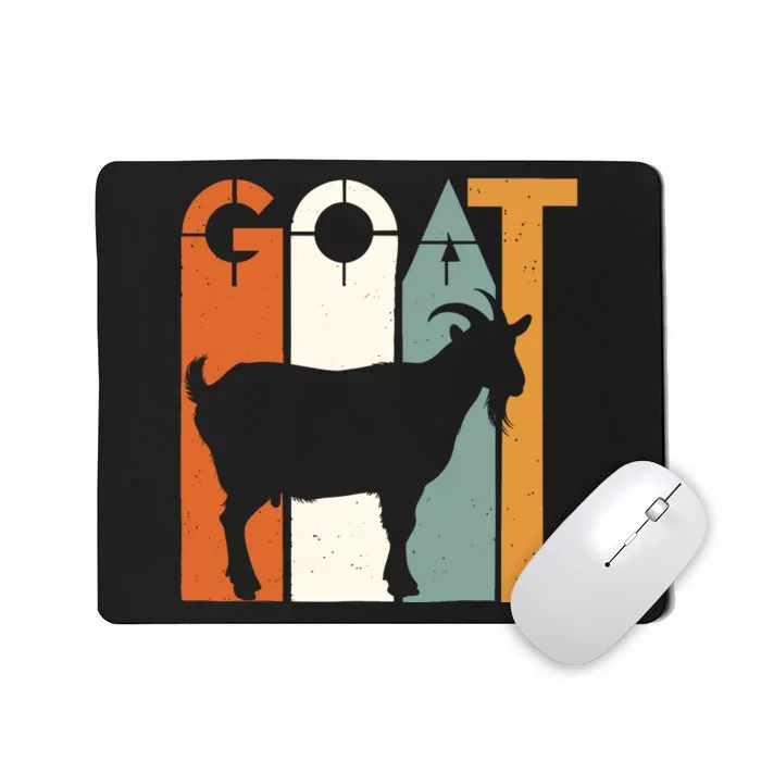 Goat Animal Farm Vintage Goat Lovers Merchandise Mousepad