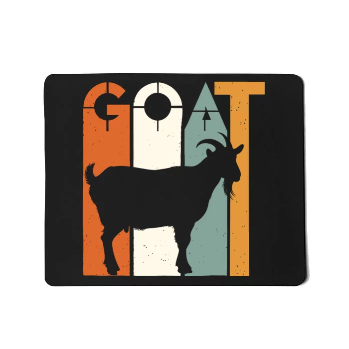 Goat Animal Farm Vintage Goat Lovers Merchandise Mousepad