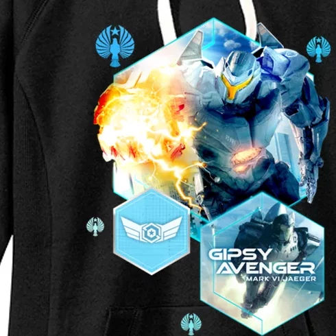 Gipsy Avenger Flight Gift Women's Fleece Hoodie