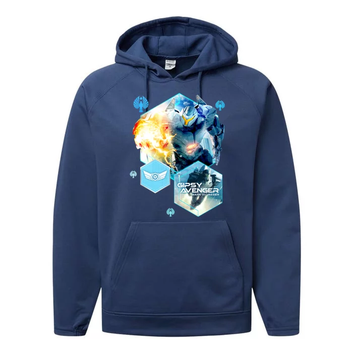 Gipsy Avenger Flight Gift Performance Fleece Hoodie