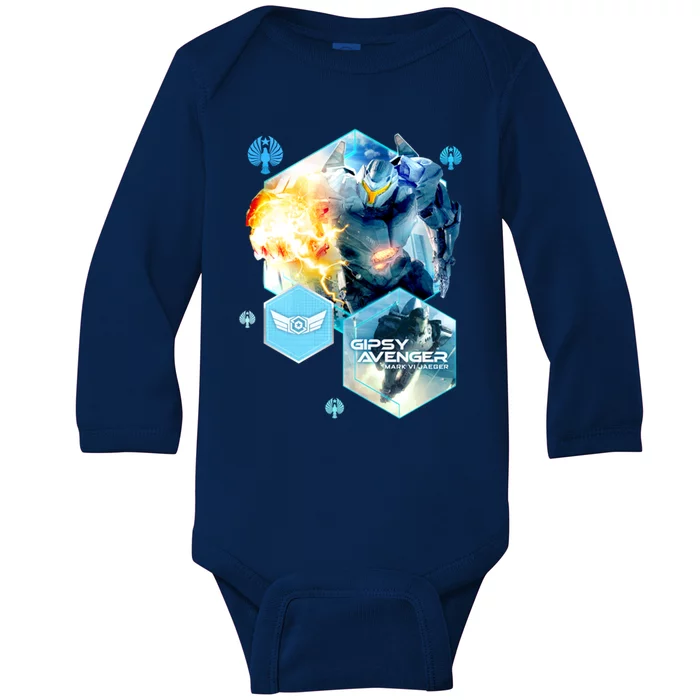 Gipsy Avenger Flight Gift Baby Long Sleeve Bodysuit