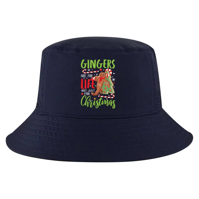 Gingers Are For Life Not Just For Christmas Funny Baker Gift Cool Comfort Performance Bucket Hat