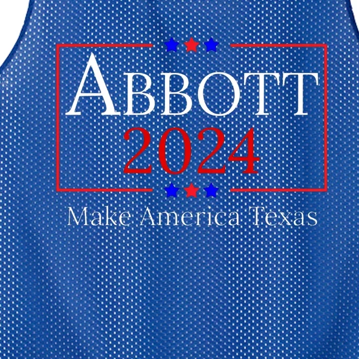 Greg Abbott For President Political Mesh Reversible Basketball Jersey Tank