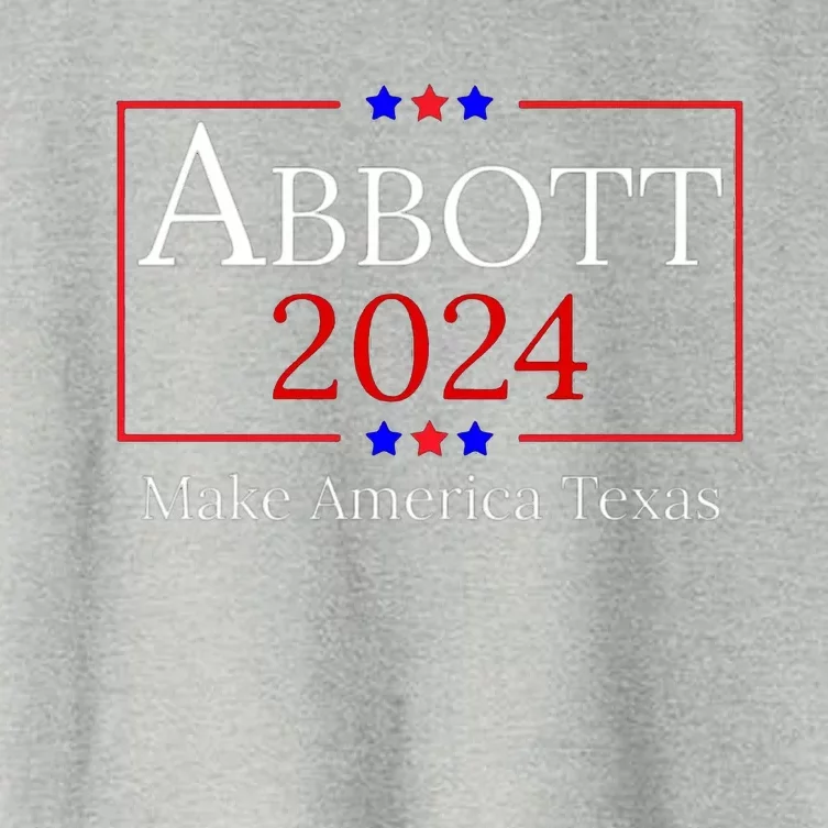 Greg Abbott For President Political Women's Crop Top Tee