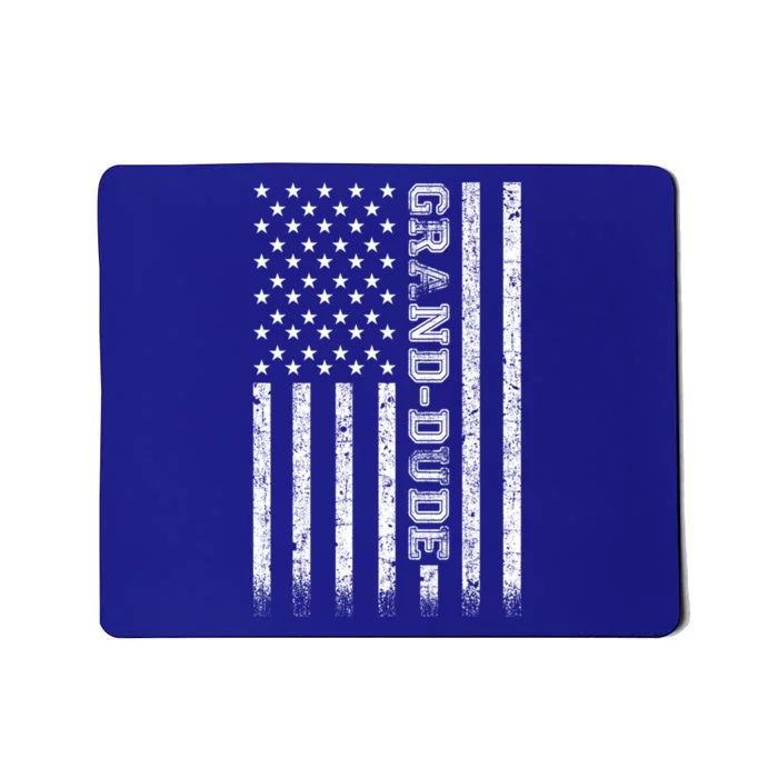 Granddude American Flag Great Gift Mousepad