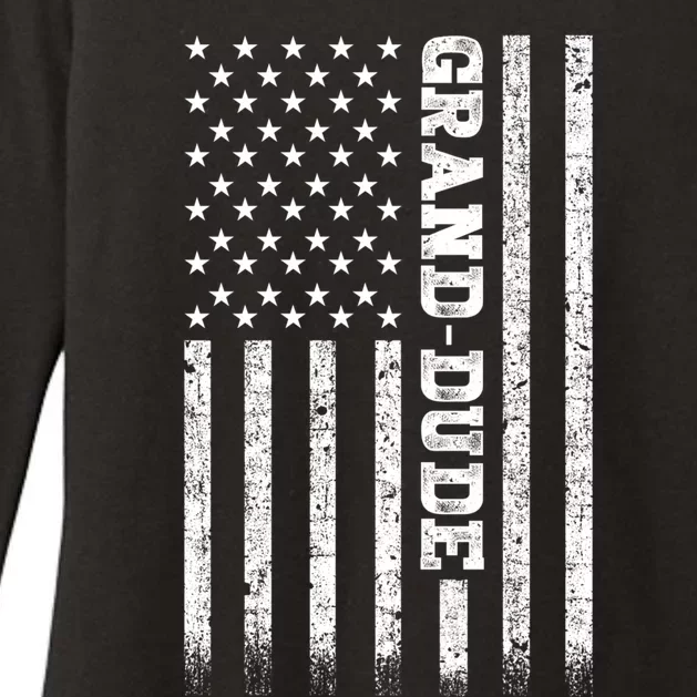 Granddude American Flag Great Gift Womens CVC Long Sleeve Shirt