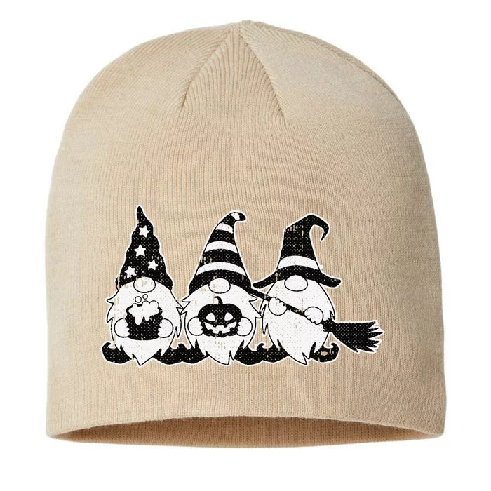 Gnome American Flag Lazy Halloween Costume Cute Pumpkin 8 1/2in Sustainable Knit Beanie