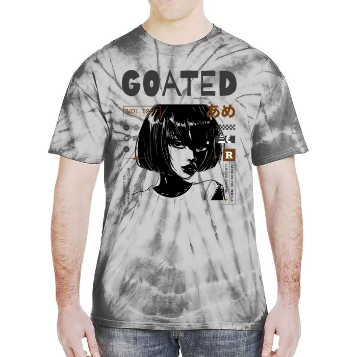 Goated Anime Femme Tie-Dye T-Shirt