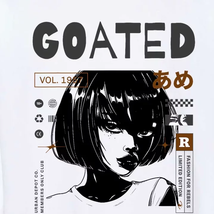 Goated Anime Femme Garment-Dyed Sweatshirt