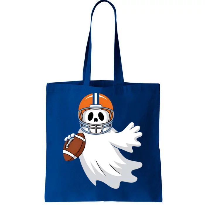 Ghost American Football Halloween Costume Gift Tote Bag