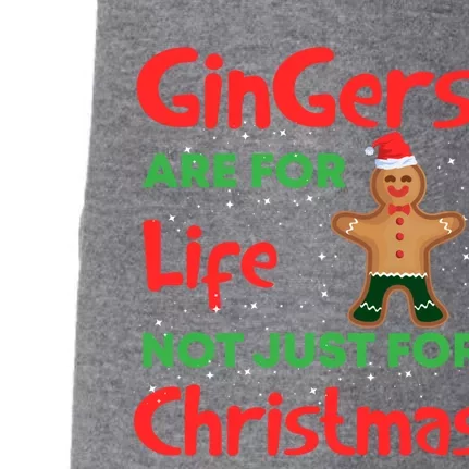 Gingers Are For Life Cute Ginger Bread Christmas Costume Gift Doggie 3-End Fleece Hoodie