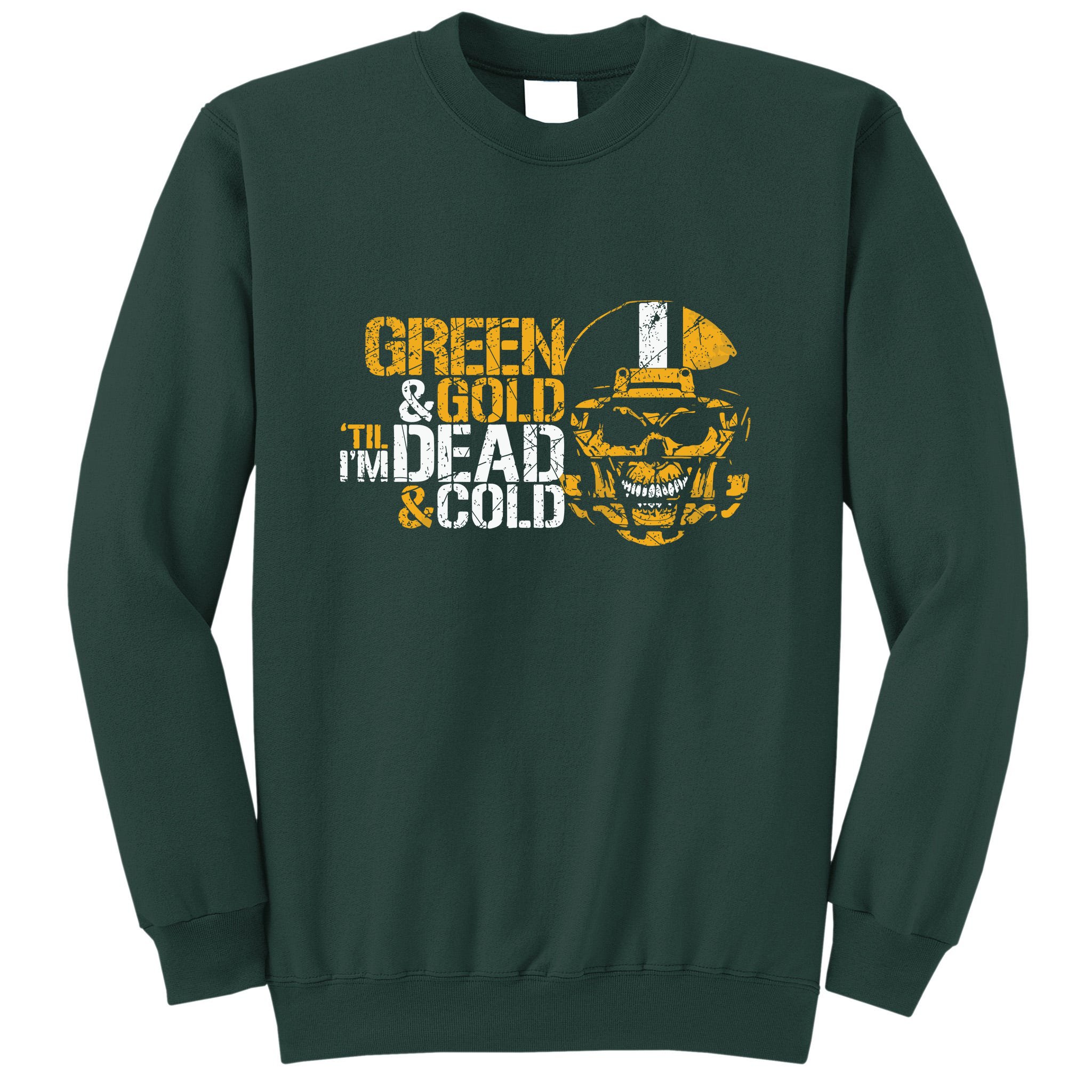 Green And Gold Till I'M Dead And Cold – Green Bay Packers Hoodie – Moano  Store funny shirts, gift shirts, Tshirt, Hoodie, Sweatshirt , Long Sleeve,  Youth, Graphic Tee » Cool Gifts