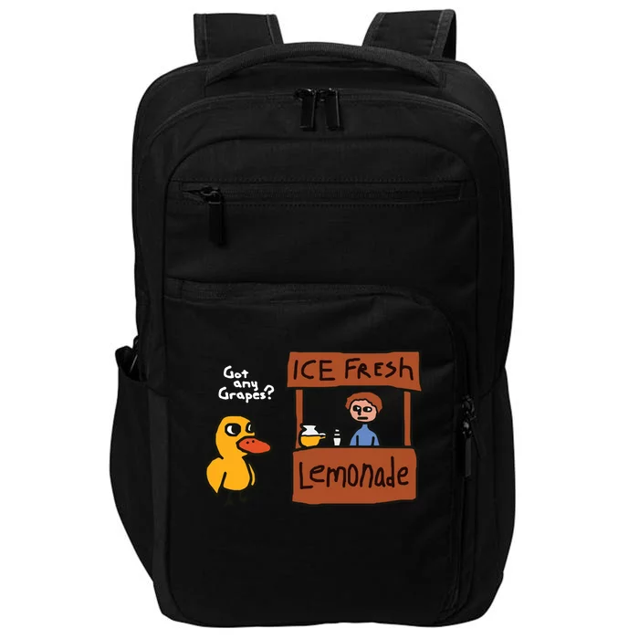 Got Any Grapes Duck Song Lemonade Impact Tech Backpack