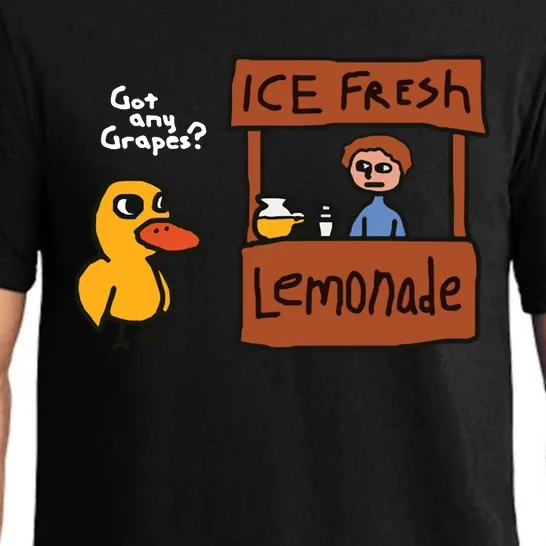 Got Any Grapes Duck Song Lemonade Pajama Set