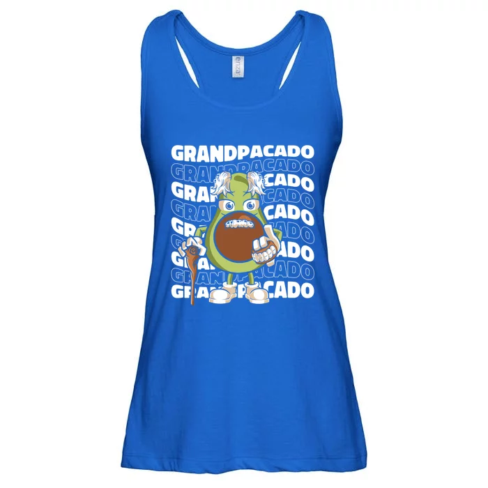 Grandpa Avocado Grandparent Meaningful Gift Granddad Grandfather Gift Ladies Essential Flowy Tank