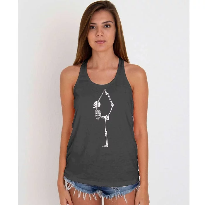 Gymnastics Art Gymnast Tumbling Coach Women's Knotted Racerback Tank