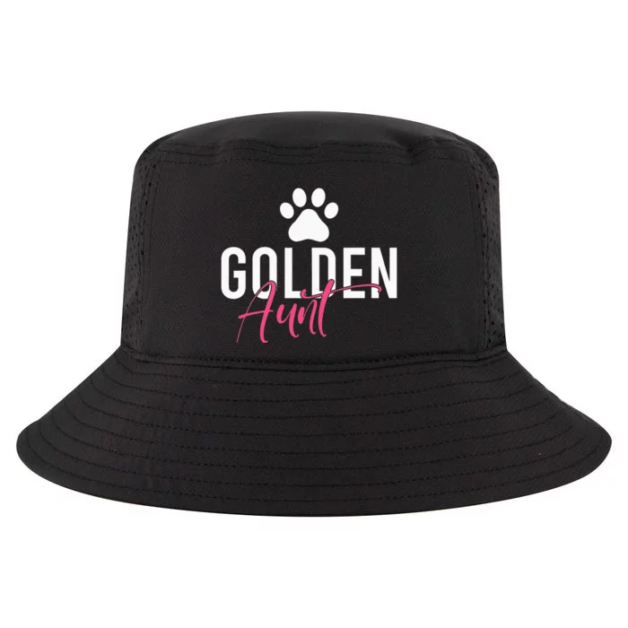 Golden Aunt Golden Retriever Aunt Cool Comfort Performance Bucket Hat