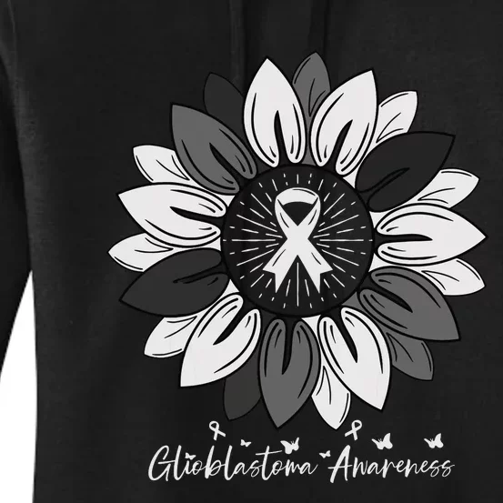 Glioblastoma Awareness Women's Pullover Hoodie