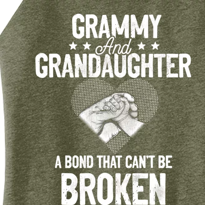 Grammy And Granddaughter A Bond That Can't Be Broken Gift Women’s Perfect Tri Rocker Tank