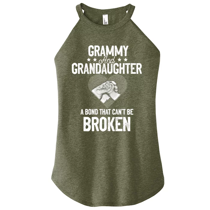 Grammy And Granddaughter A Bond That Can't Be Broken Gift Women’s Perfect Tri Rocker Tank