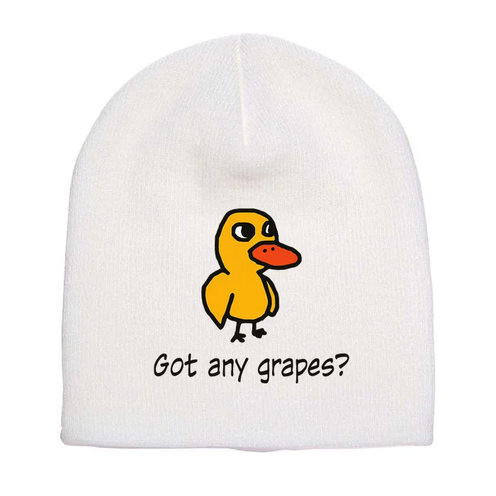 Got Any Grapes Apparel Short Acrylic Beanie