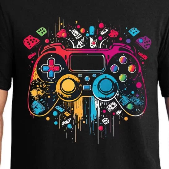 Gamer Aesthetic Graphic Gaming Video Games Teens Pajama Set