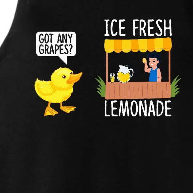 Got Any Grapes Funny Duck Quote Ducks Lovers Duck Ladies Tri-Blend Wicking Tank