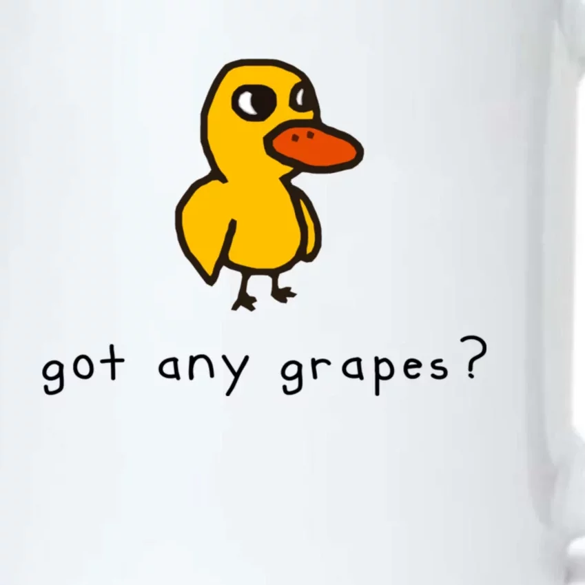 Got Any Grapes? Funny Black Color Changing Mug