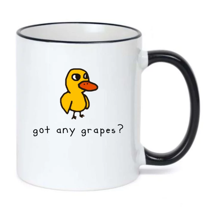 Got Any Grapes? Funny Black Color Changing Mug