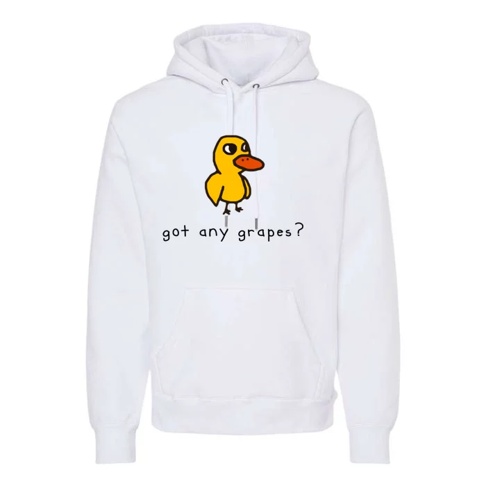 Got Any Grapes? Funny Premium Hoodie