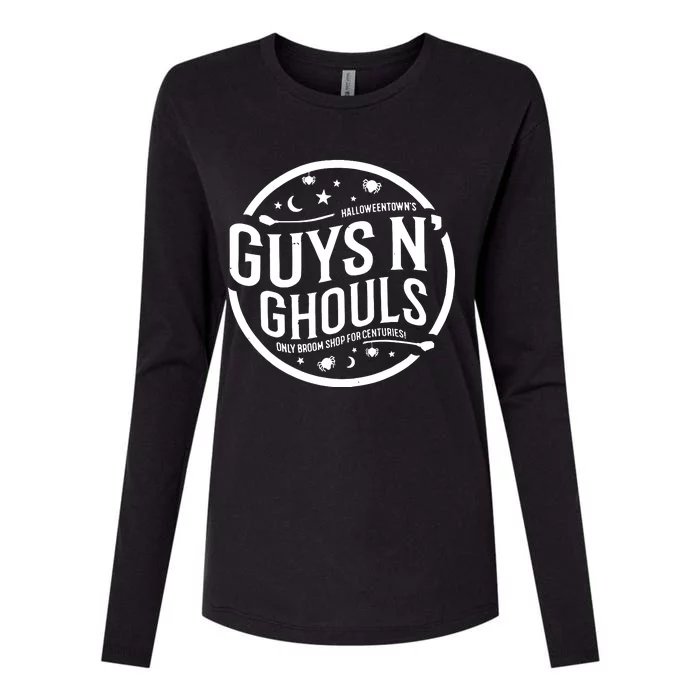 Guys And Ghouls Halloweentown Broom Shop Womens Cotton Relaxed Long Sleeve T-Shirt