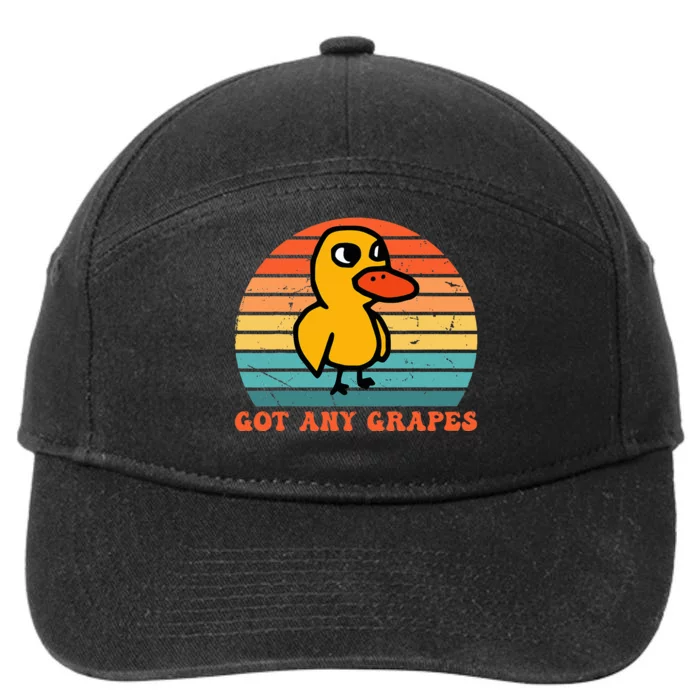 Got Any Grapes Duck Vintage 7-Panel Snapback Hat