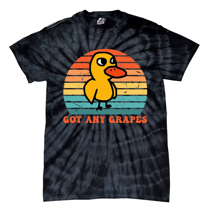 Got Any Grapes Duck Vintage Tie-Dye T-Shirt